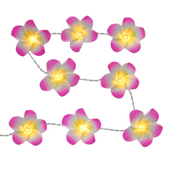15ct. Plumeria Icon LED String Lights by Ashland